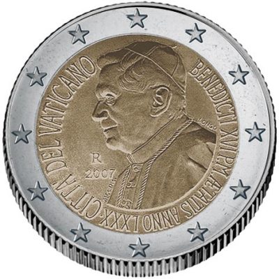 2007 – VAT – 80th anniversary of the Pope Benedictus XVI