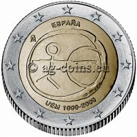 2009 - ESP - 10 years of economic and monetary union (EMU) 800x800