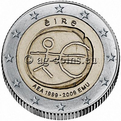 2009 – IRL – 10 years of economic and monetary union (EMU) 800×800