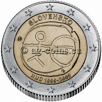 2009 - SVK - 10 years of economic and monetary union (EMU) 800x800