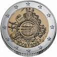 2012 - BEL - 10 years of the Euro 800x800