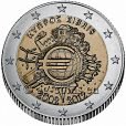 2012 - CYP - 10 years of the Euro 800x800