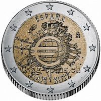 2012 - ESP - 10 years of the Euro 800x800