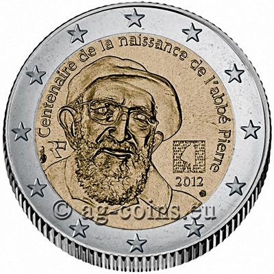 2012 – FRA – 100th anniversary of the birth of the Abbé Pierre 800×800