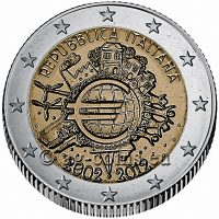 2012 - ITA - 10 years of the Euro 800x800