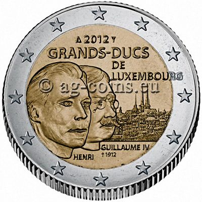 2012 – LUX – The Grand-Duke Henri and the Grand-Duke Guillaume IV 800×800