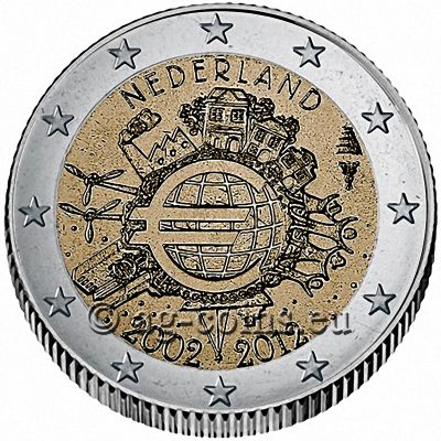 2012 – NED – 10 years of the Euro 800×800