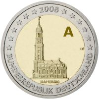 Photography of commemorative Euro coins