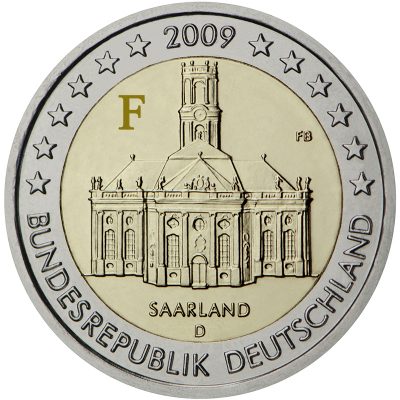 Photography of commemorative Euro coins