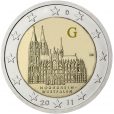 Photography of commemorative Euro coins